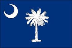 Flag of South Carolina, from the public domain
